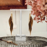 Acrylic Jewelry Stand Holder Earring Organizer Necklace Display