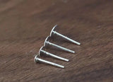 S925 Sterling Silver Ear Pins DIY Jewelry Accessories