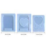 Heart Keychain Pendant Epoxy Mold Kit for DIY Jewelry Casting