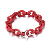 Star Bead Rubber X Bracelets Charm Party Jewelry