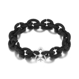 Star Bead Rubber X Bracelets Charm Party Jewelry