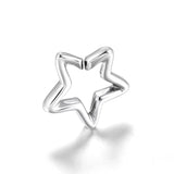 Star Bead Rubber X Bracelets Charm Party Jewelry