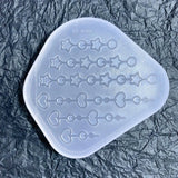 Star Chain Silicone Mold for Epoxy Resin Filler