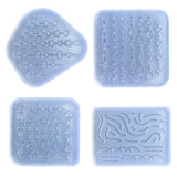 Star Chain Silicone Mold for Epoxy Resin Filler