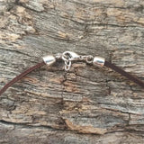 Brown Velvet Star Choker Boho Necklace for Summer Beach