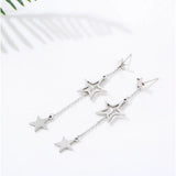 Star Earrings Silver BGEX33-S