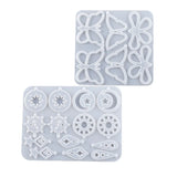 Star Earrings Crystal Epoxy Resin Silicone Mold DIY Casting Tools