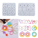 Star Earrings Crystal Epoxy Resin Silicone Mold DIY Casting Tools
