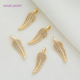 Zircon Pendant High Plated Necklace Charm Pendant for Jewelry Making