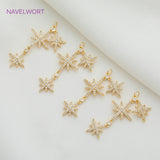 Zircon Pendant High Plated Necklace Charm Pendant for Jewelry Making