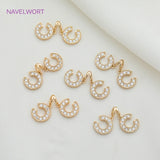 Zircon Pendant High Plated Necklace Charm Pendant for Jewelry Making
