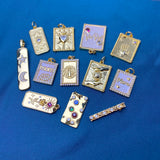 Star Moon Charms Geometry Mama Charm Jewelry Making Diy Pendant Necklace