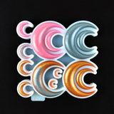 Star Moon Love Pendant Jewelry Silicone Resin Mold DIY Hand Tool