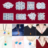 Star Moon Love Pendant Jewelry Silicone Resin Mold DIY Hand Tool