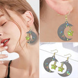 Star Moon Earring Pendant Silicone Molds for Resin Jewelry