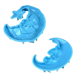 Star Moon Wall Decor Mold Jewelry Casting Silicone Charm Mold DIY