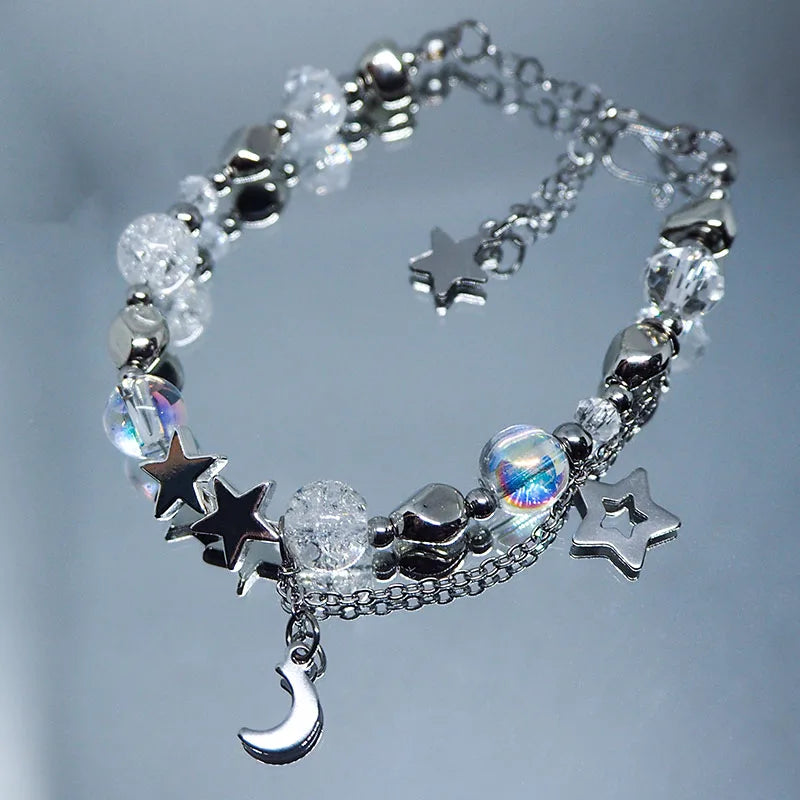 Star Moon Y2K Bracelet Fairy Core Jewelry