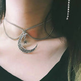Star Moon Dark Series Punk Necklace