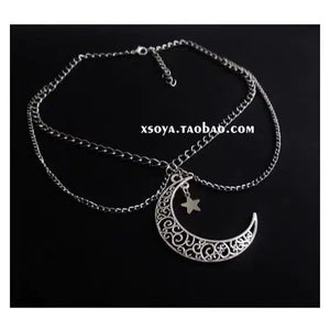 Star Moon Dark Series Punk Necklace