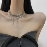 Star Necklaces Star Chain Chokers Pentagram Chain Necklaces Hot Girl Women