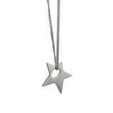 Star Pendant Necklace Pentagram Sweater Neck Chain Jewelry