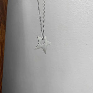Star Pendant Necklace Pentagram Sweater Neck Chain Jewelry