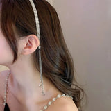 Star Princess Headband Love Heart Pendant Tassel Jewelry Bridal Crowns Tiaras