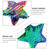 Star Sequin Keychain Backpack Keychain Glossy Christmas Star Keychain