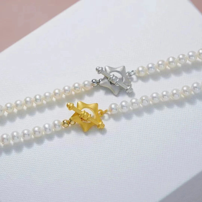 Star Shape 925 Sterling Silver Clasps and Hooks 3pcs/lot