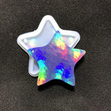 Star Shape Holographic Epoxy Resin Silicone Mold for DIY Keychain Art