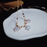Star Shape Freshwater Pearl Bracelet Baroque Adjustable Length