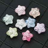 Colorful Ice Crack Acrylic Beads 10x12mm DIY Jewelry Making