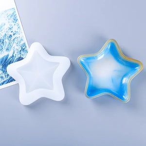Star Shell Conch UV Resin Mold Jewelry Accessories Silicone Plate Dish