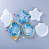 Star Shell Conch UV Resin Mold Jewelry Accessories Silicone Plate Dish