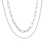 925 Silver Snake Bone Chain Necklace Women High-quality Jewelry