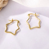Star Y2K Sterling Silver Earring 925 For Women Jewelry And Accessories
