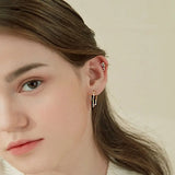 Star Y2K Sterling Silver Earring 925 For Women Jewelry And Accessories