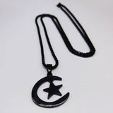 Islamic Muslim Amulet Necklace Stainless Steel N3005