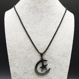 Islamic Muslim Amulet Necklace Stainless Steel N3005