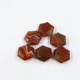 Star of David Agates Pendant Stone Necklace Hexagonal DIY Jewelry Making