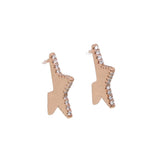 925 Sterling Silver Geometric Stud Earring