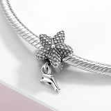 Starfish Bead and Dolphin Pendant 925 Sterling Silver Jewelry