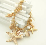 Starfish Charm Bracelet Animal Jewelry S98808