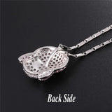 Poodle Pendant Necklace Gold/Silver AAA+ CZ Pet Jewelry