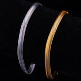 Vintage Men's Snake Chain Steel Bracelet 5MM GH334