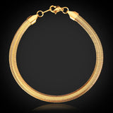 Vintage Men's Snake Chain Steel Bracelet 5MM GH334