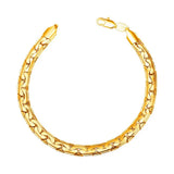 Venetian Bracelets 3 Gold/Silver/Black Snake Chain 6MM Friendship Bracelets