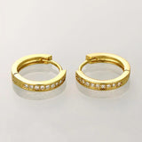 Starmoon 925 Silver Zircon Earrings Wedding Party Gift