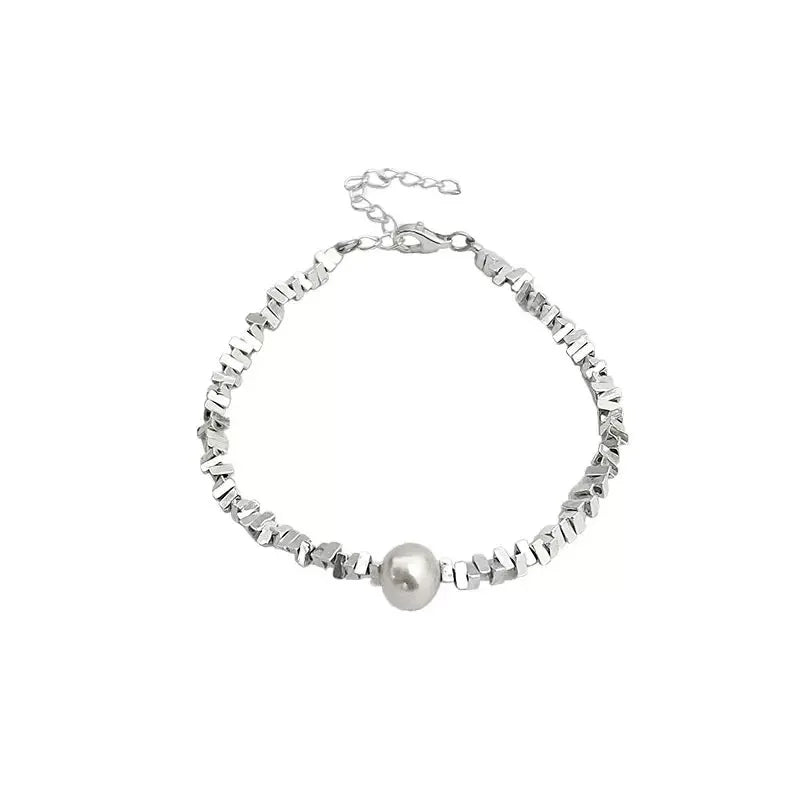 Starmoon Light S925 Silver Pearl Bracelet for Women