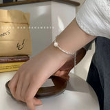 Starmoon Light S925 Silver Pearl Bracelet for Women